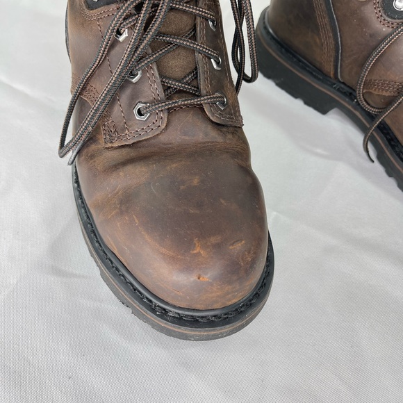 Timberland Pro Mens 6” Pit Boss Steel Toe Industrial Work Boot Brown Siz… - Picture 3 of 11